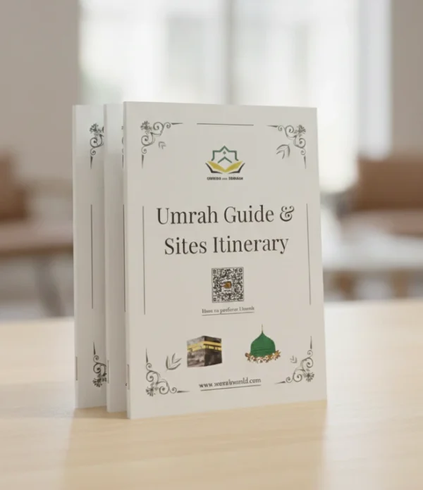 Umrah Pamphlets – Umrah Guide & Ziyarat Itinerary (English)